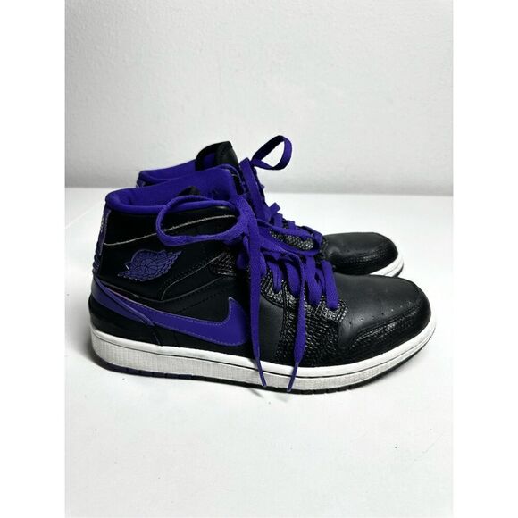 Nike Air Jordan 1 Retro 86 Dark Concord Black Purple 644490-014 Men’s Size 7,5 - Picture 1 of 16